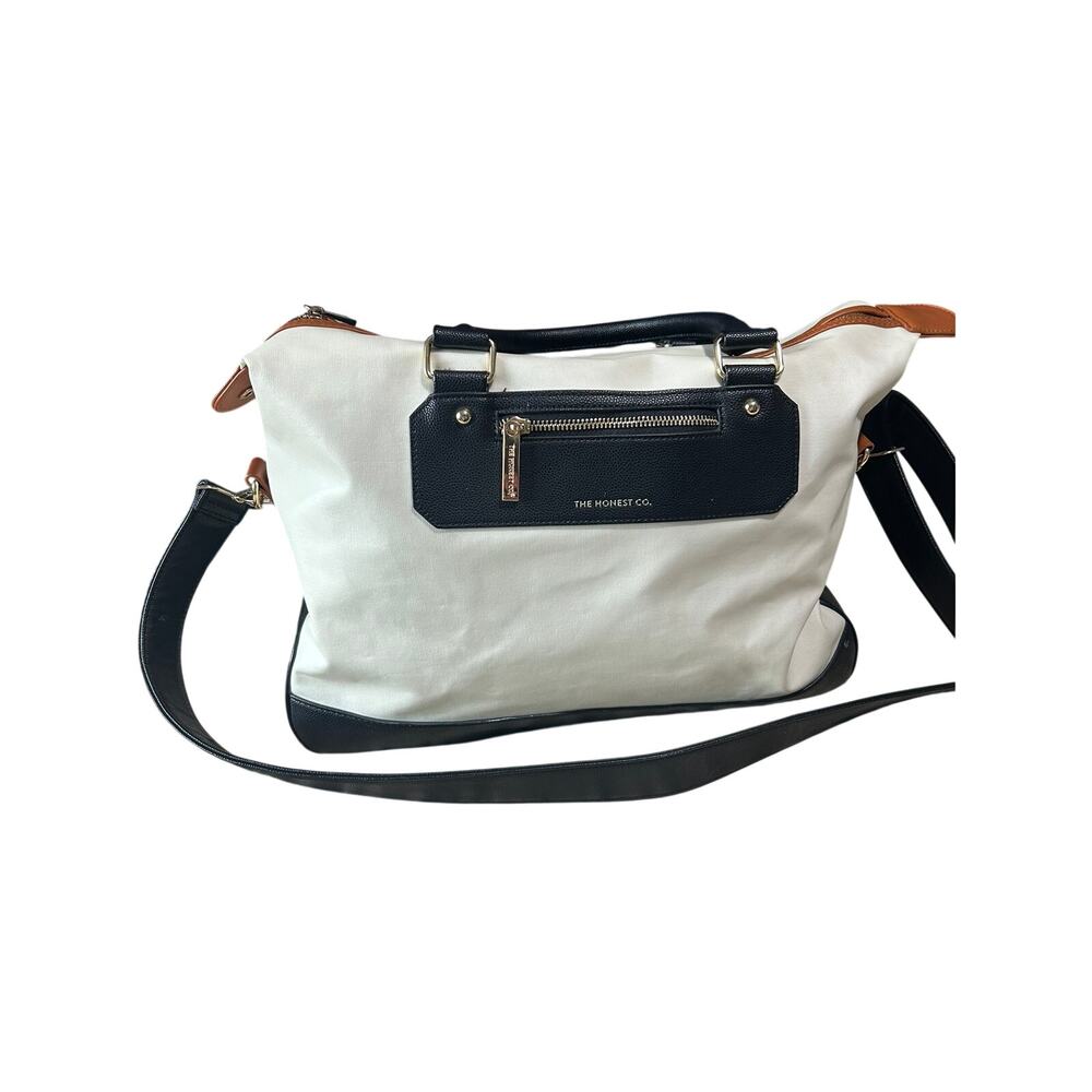 The Honest Co Cream Colored Crosstown Carryall Tote